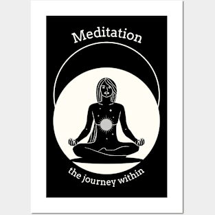 Meditation: The Journey Within Posters and Art